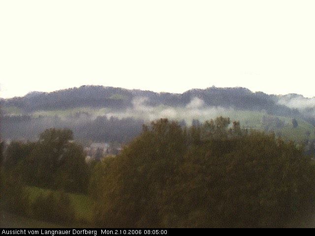 Webcam-Bild: Aussicht vom Dorfberg in Langnau 20061002-080500