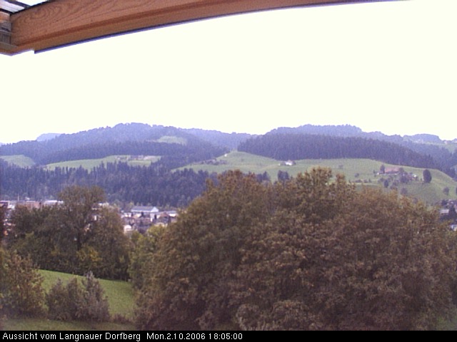 Webcam-Bild: Aussicht vom Dorfberg in Langnau 20061002-180500