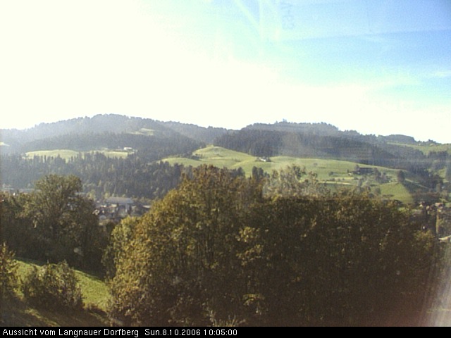 Webcam-Bild: Aussicht vom Dorfberg in Langnau 20061008-100500