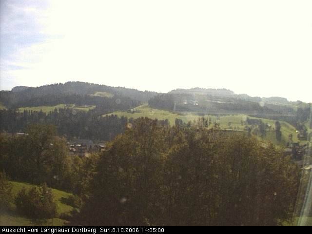 Webcam-Bild: Aussicht vom Dorfberg in Langnau 20061008-140500
