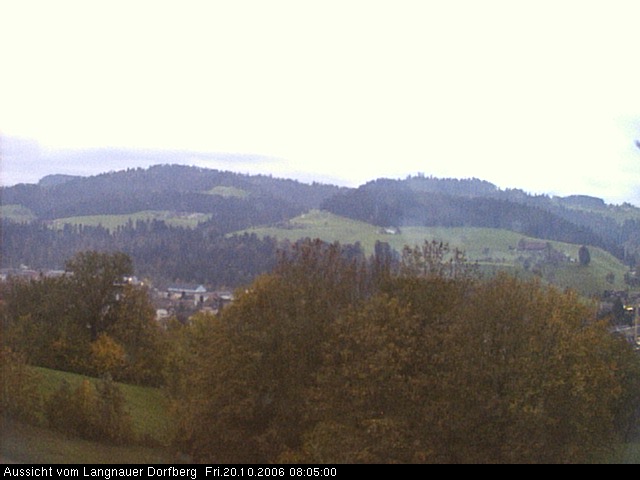 Webcam-Bild: Aussicht vom Dorfberg in Langnau 20061020-080500