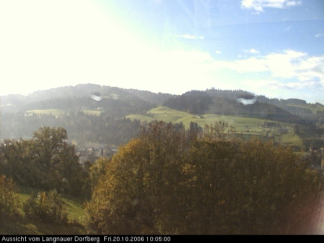 Webcam-Bild: Aussicht vom Dorfberg in Langnau 20061020-100500