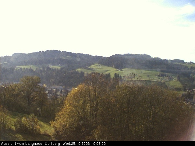 Webcam-Bild: Aussicht vom Dorfberg in Langnau 20061025-100500
