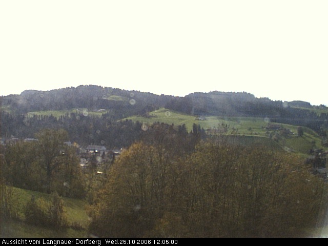 Webcam-Bild: Aussicht vom Dorfberg in Langnau 20061025-120500