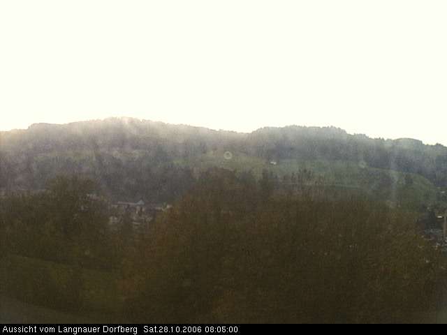 Webcam-Bild: Aussicht vom Dorfberg in Langnau 20061028-080500