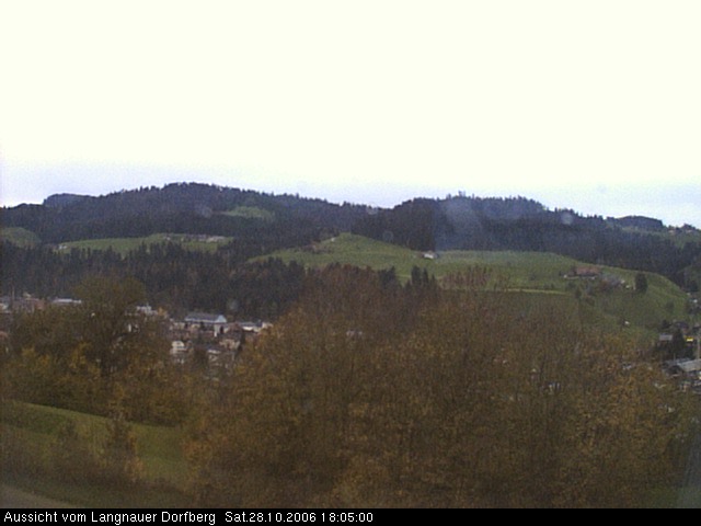 Webcam-Bild: Aussicht vom Dorfberg in Langnau 20061028-180500