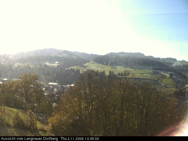 Webcam-Bild: Aussicht vom Dorfberg in Langnau 20061102-100500