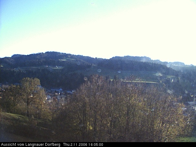 Webcam-Bild: Aussicht vom Dorfberg in Langnau 20061102-160500