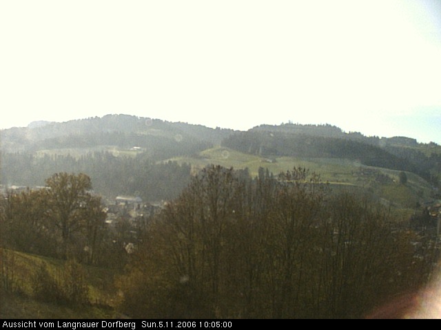 Webcam-Bild: Aussicht vom Dorfberg in Langnau 20061105-100500