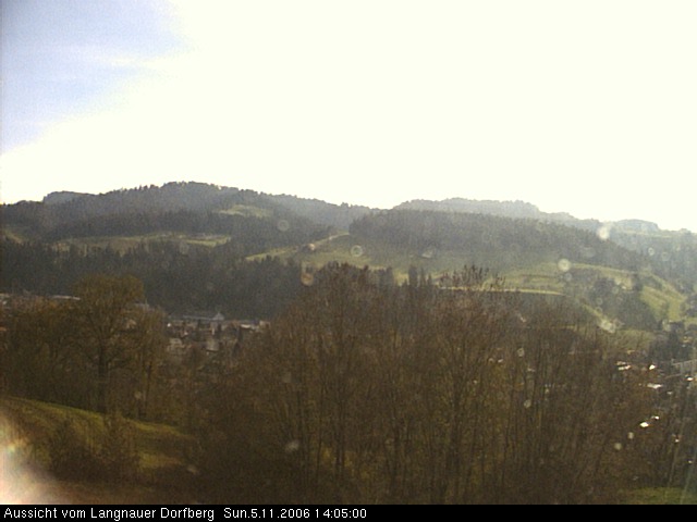 Webcam-Bild: Aussicht vom Dorfberg in Langnau 20061105-140500