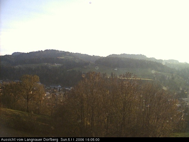 Webcam-Bild: Aussicht vom Dorfberg in Langnau 20061105-160500