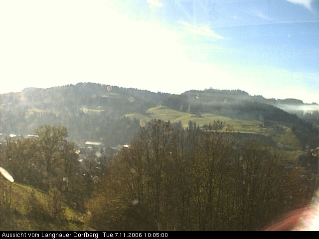 Webcam-Bild: Aussicht vom Dorfberg in Langnau 20061107-100500