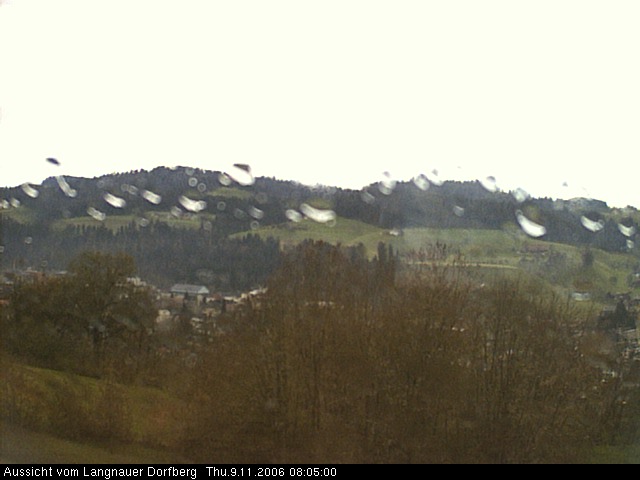 Webcam-Bild: Aussicht vom Dorfberg in Langnau 20061109-080500