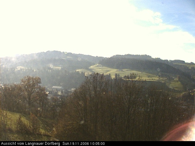 Webcam-Bild: Aussicht vom Dorfberg in Langnau 20061119-100500