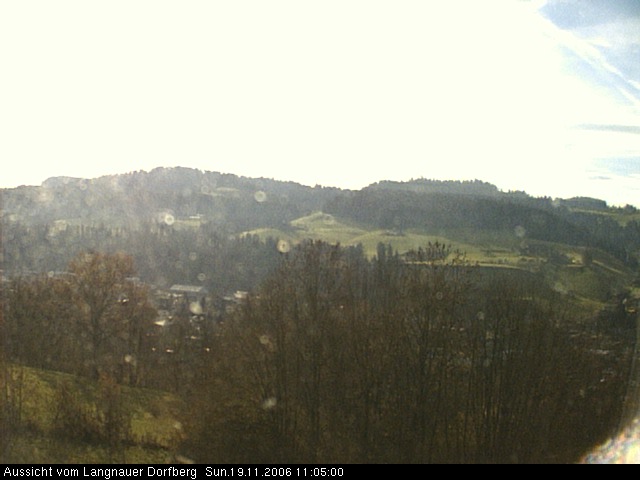 Webcam-Bild: Aussicht vom Dorfberg in Langnau 20061119-110500