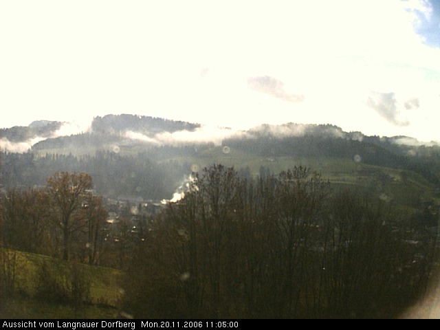 Webcam-Bild: Aussicht vom Dorfberg in Langnau 20061120-110500