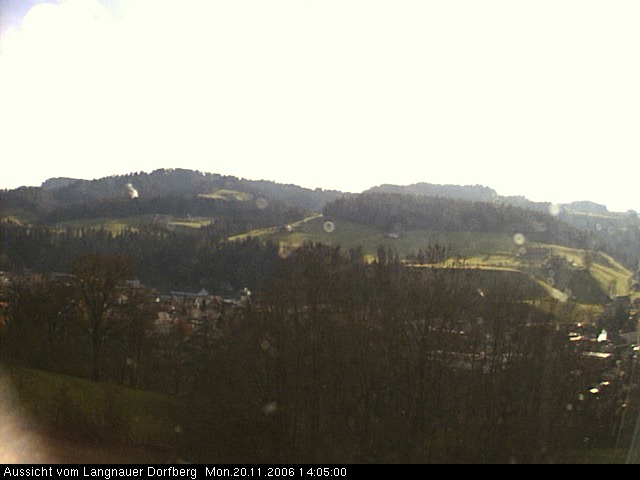 Webcam-Bild: Aussicht vom Dorfberg in Langnau 20061120-140500