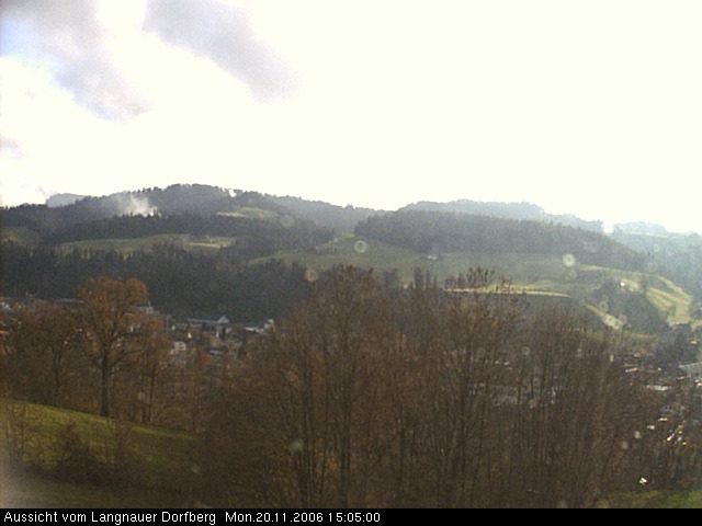 Webcam-Bild: Aussicht vom Dorfberg in Langnau 20061120-150500