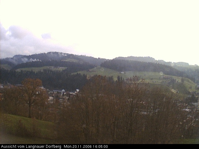 Webcam-Bild: Aussicht vom Dorfberg in Langnau 20061120-160500