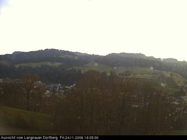 Webcam-Bild: Aussicht vom Dorfberg in Langnau 20061124-160500