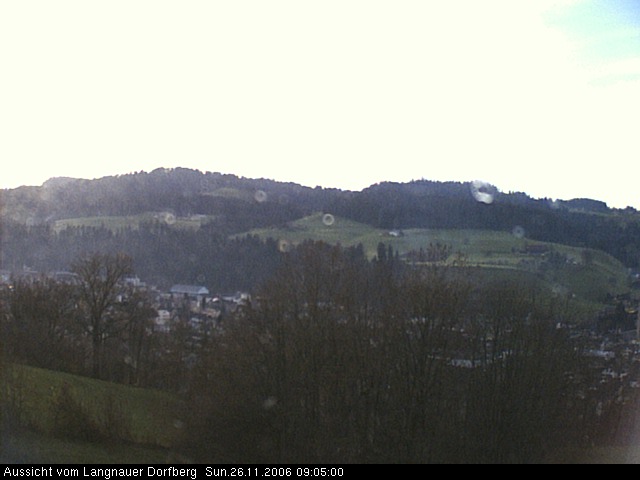 Webcam-Bild: Aussicht vom Dorfberg in Langnau 20061126-090500