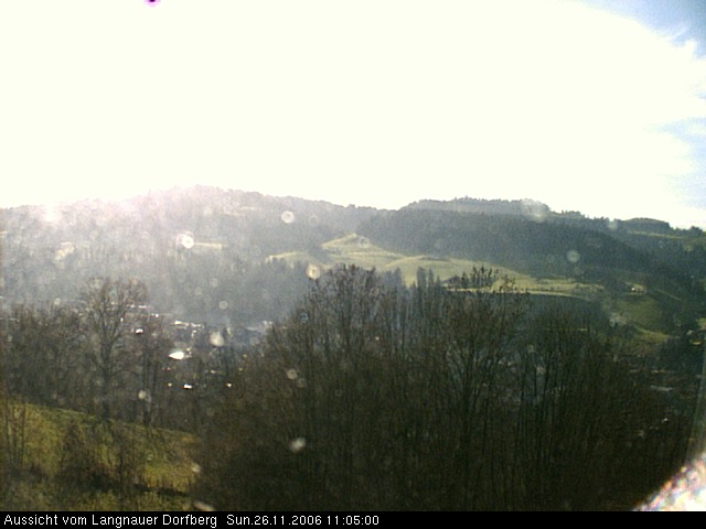 Webcam-Bild: Aussicht vom Dorfberg in Langnau 20061126-110500