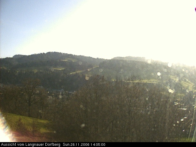 Webcam-Bild: Aussicht vom Dorfberg in Langnau 20061126-140500