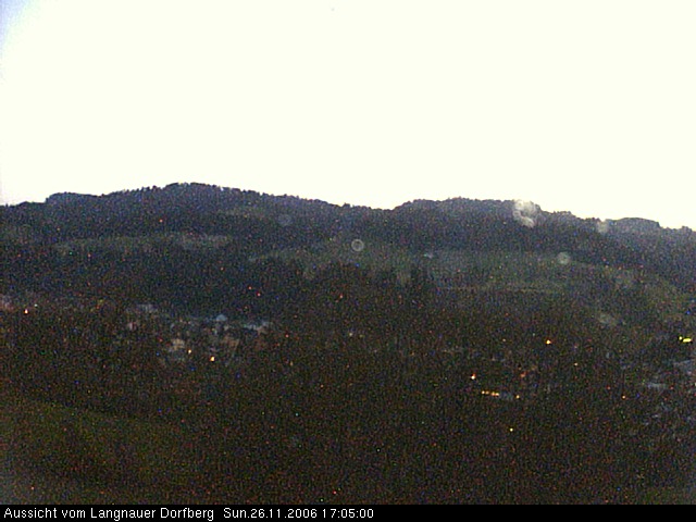 Webcam-Bild: Aussicht vom Dorfberg in Langnau 20061126-170500