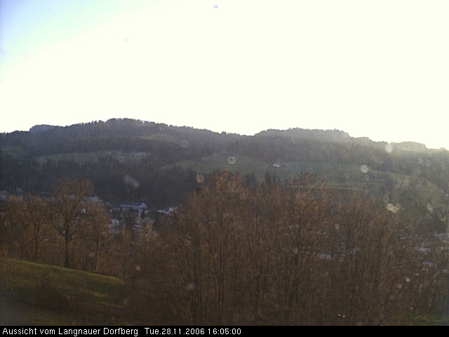 Webcam-Bild: Aussicht vom Dorfberg in Langnau 20061128-160500