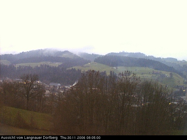 Webcam-Bild: Aussicht vom Dorfberg in Langnau 20061130-080500
