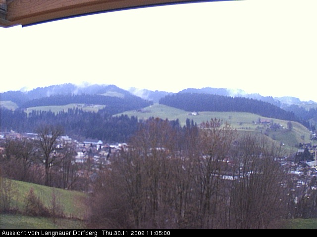 Webcam-Bild: Aussicht vom Dorfberg in Langnau 20061130-110500