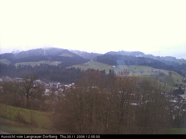 Webcam-Bild: Aussicht vom Dorfberg in Langnau 20061130-120500