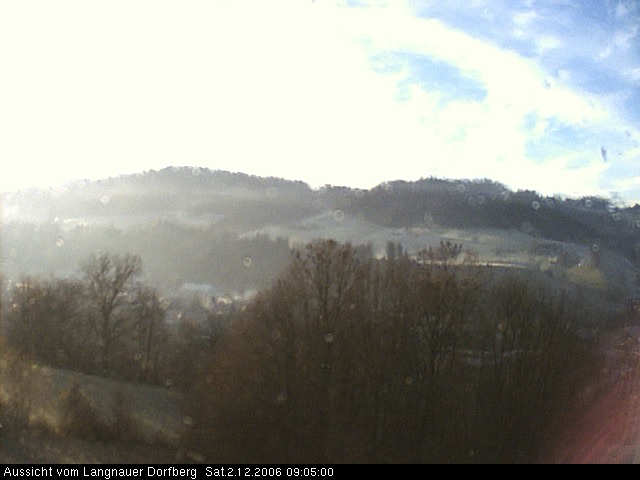Webcam-Bild: Aussicht vom Dorfberg in Langnau 20061202-090500