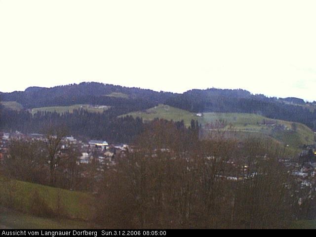 Webcam-Bild: Aussicht vom Dorfberg in Langnau 20061203-080500
