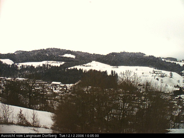 Webcam-Bild: Aussicht vom Dorfberg in Langnau 20061212-100500