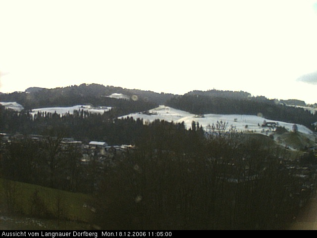 Webcam-Bild: Aussicht vom Dorfberg in Langnau 20061218-110500