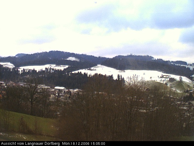 Webcam-Bild: Aussicht vom Dorfberg in Langnau 20061218-150500