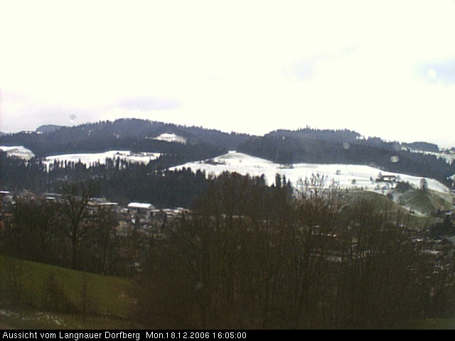 Webcam-Bild: Aussicht vom Dorfberg in Langnau 20061218-160500