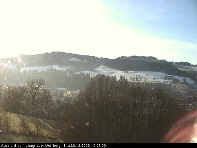 Webcam-Bild: Aussicht vom Dorfberg in Langnau 20061228-100500