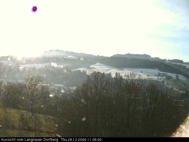 Webcam-Bild: Aussicht vom Dorfberg in Langnau 20061228-110500