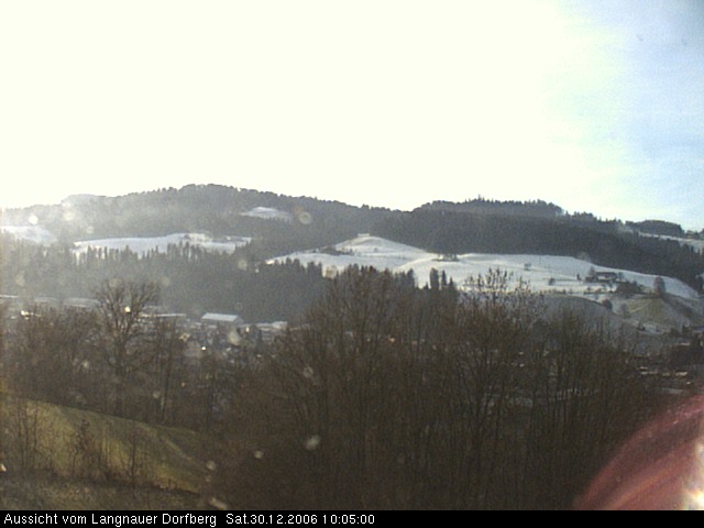 Webcam-Bild: Aussicht vom Dorfberg in Langnau 20061230-100500