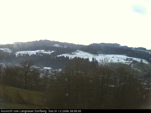 Webcam-Bild: Aussicht vom Dorfberg in Langnau 20061231-080500