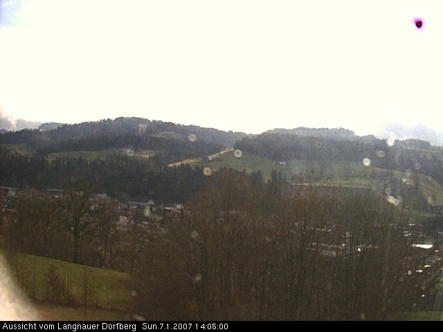 Webcam-Bild: Aussicht vom Dorfberg in Langnau 20070107-140500
