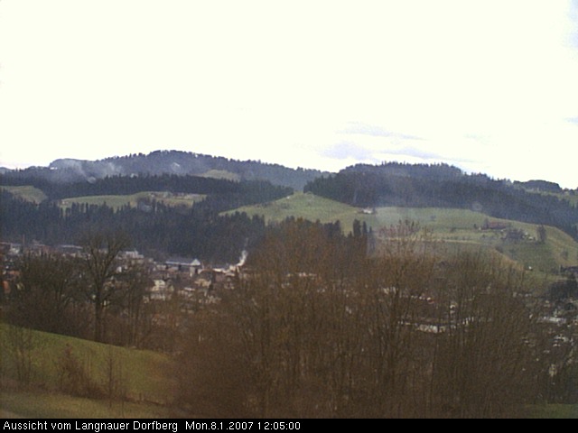 Webcam-Bild: Aussicht vom Dorfberg in Langnau 20070108-120500
