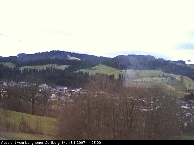 Webcam-Bild: Aussicht vom Dorfberg in Langnau 20070108-140500