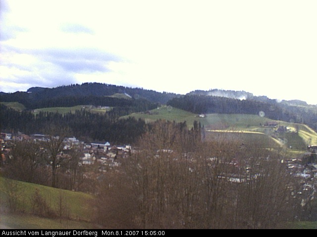 Webcam-Bild: Aussicht vom Dorfberg in Langnau 20070108-150500
