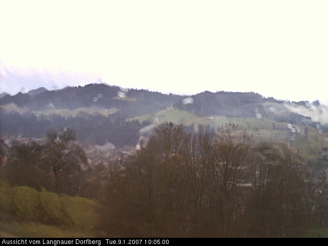 Webcam-Bild: Aussicht vom Dorfberg in Langnau 20070109-100500