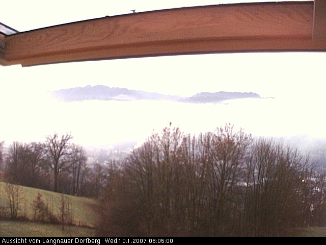 Webcam-Bild: Aussicht vom Dorfberg in Langnau 20070110-080500