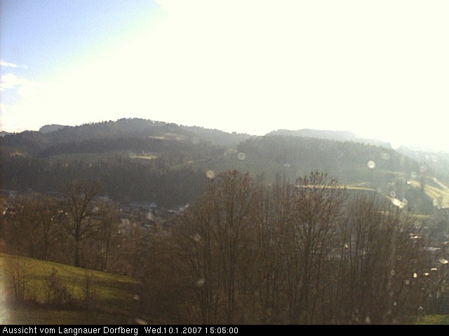 Webcam-Bild: Aussicht vom Dorfberg in Langnau 20070110-150500