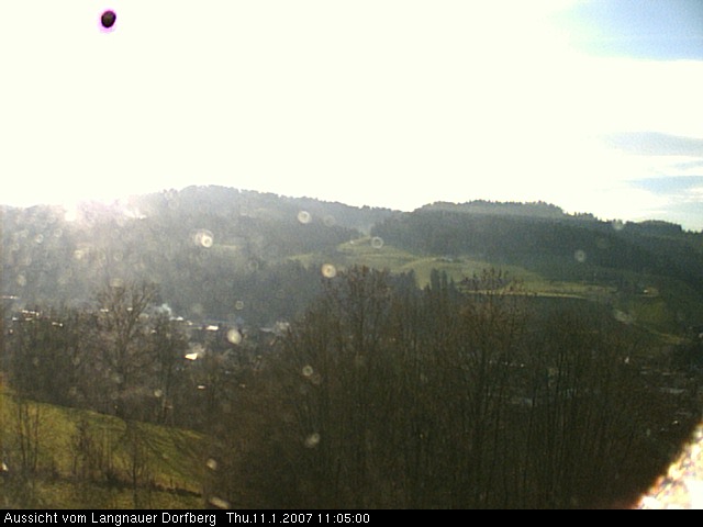 Webcam-Bild: Aussicht vom Dorfberg in Langnau 20070111-110500